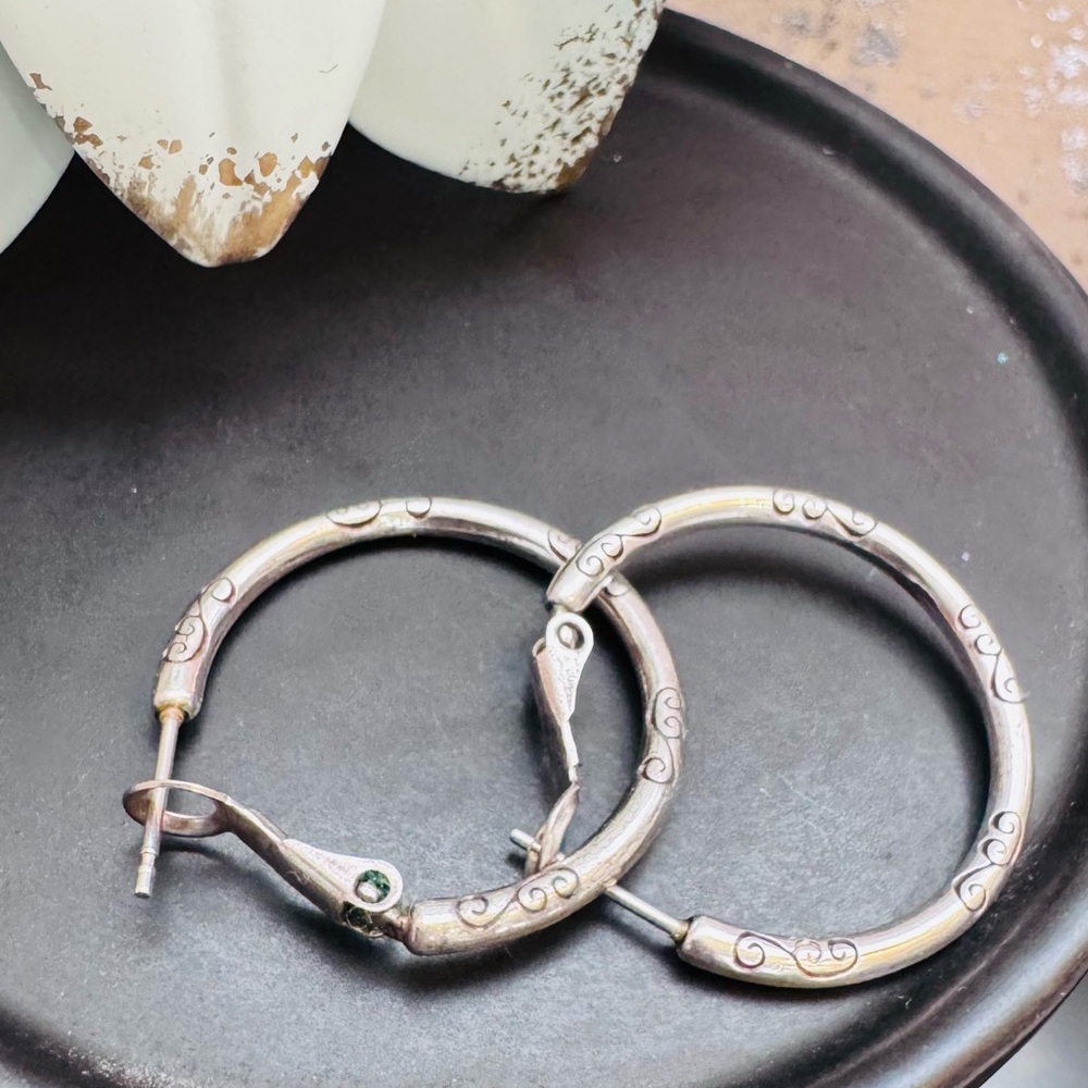 Brighton Small Scroll Charm Earring - image 5